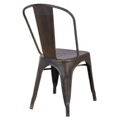 Honeybloom Idris Bronze Metal Dining Chair 8 Honeybloom Idris Bronze Metal Dining Chair -Hot Sale Furniture Shop honeybloom idris bronze metal dining chair 3