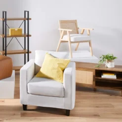 Honeybloom Kanon White Oak Accent Chair 7 Honeybloom Kanon White Oak Accent Chair -Hot Sale Furniture Shop honeybloom kanon white oak accent chair 3