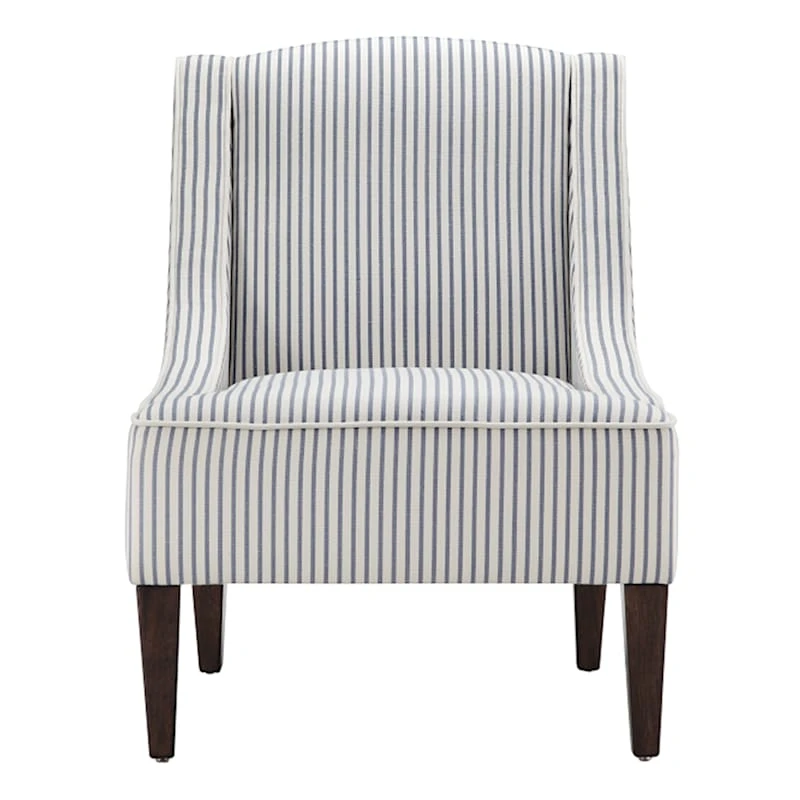 Honeybloom Kayson Striped Accent Chair 2 Honeybloom Kayson Striped Accent Chair - Image 2