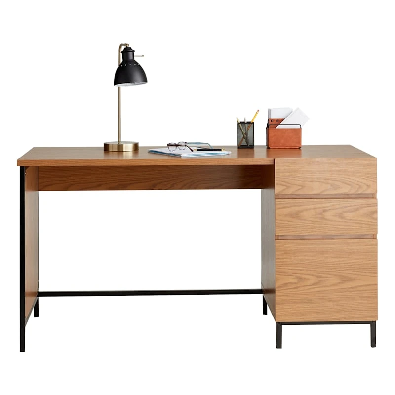 Honeybloom Oliver 3-Drawer Desk 3 Honeybloom Oliver 3-Drawer Desk - Image 3