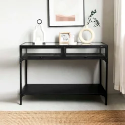 Honeybloom Sage Frost Console Table -Hot Sale Furniture Shop honeybloom sage frost console table 5