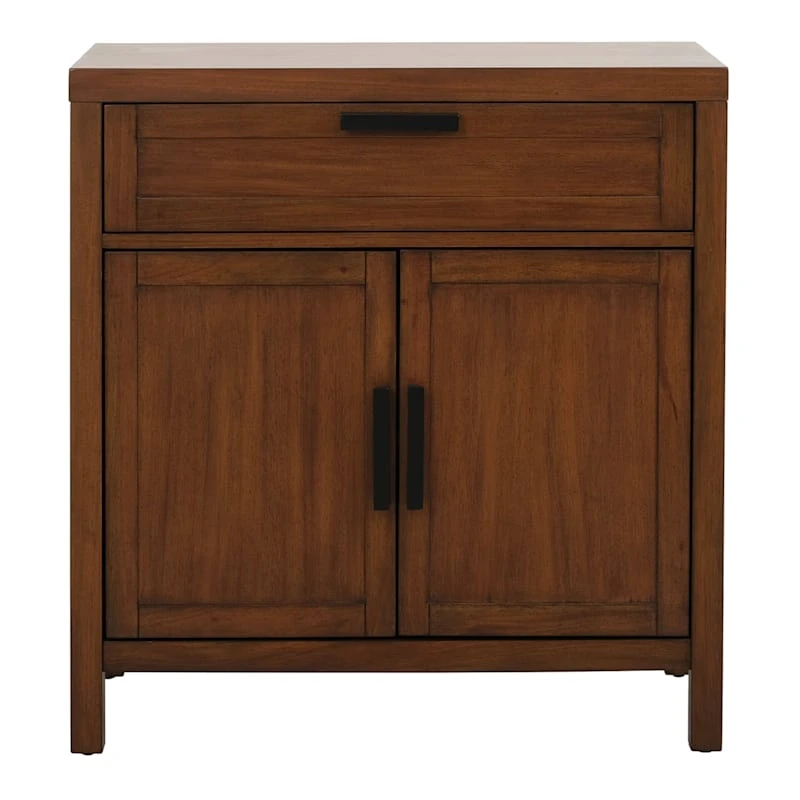 Honeybloom Samuel 1-Drawer 2-Door Wooden Cabinet 2 Honeybloom Samuel 1-Drawer 2-Door Wooden Cabinet - Image 2