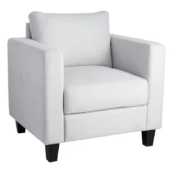 Honeybloom Stone Light Grey Armchair
