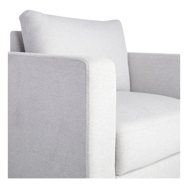 Honeybloom Stone Light Grey Armchair 4 Honeybloom Stone Light Grey Armchair - Image 4