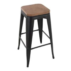 Honeybloom Westfield Barstool, Black -Hot Sale Furniture Shop honeybloom westfield barstool black 3
