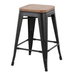 Honeybloom Westfield Counter Stool, Black -Hot Sale Furniture Shop honeybloom westfield counter stool black 2