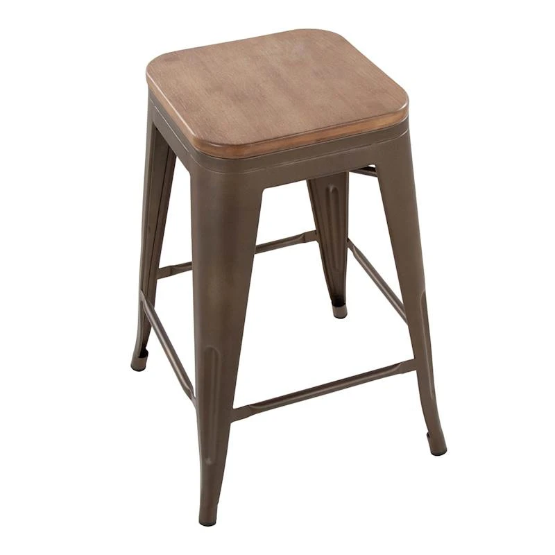 Honeybloom Westfield Counter Stool, Bronze 4 Honeybloom Westfield Counter Stool, Bronze - Image 4