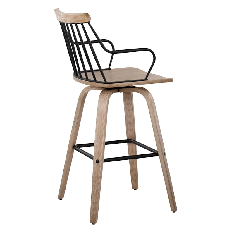 Honeybloom Whitley Swivel Counter Stool 4 Honeybloom Whitley Swivel Counter Stool - Image 4