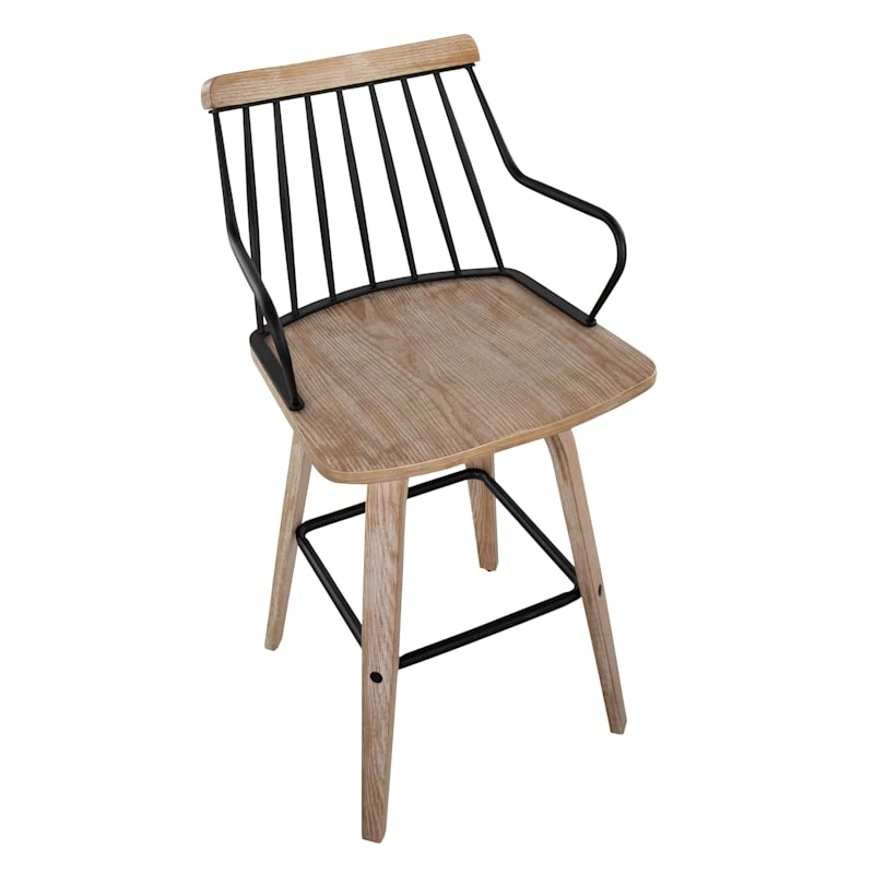 Honeybloom Whitley Swivel Counter Stool 6 Honeybloom Whitley Swivel Counter Stool - Image 6