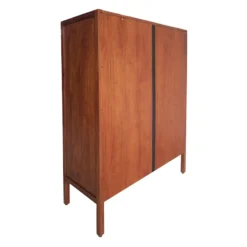 Honeybloom Wood Rattan Door Cabinet -Hot Sale Furniture Shop honeybloom wood rattan door cabinet 2