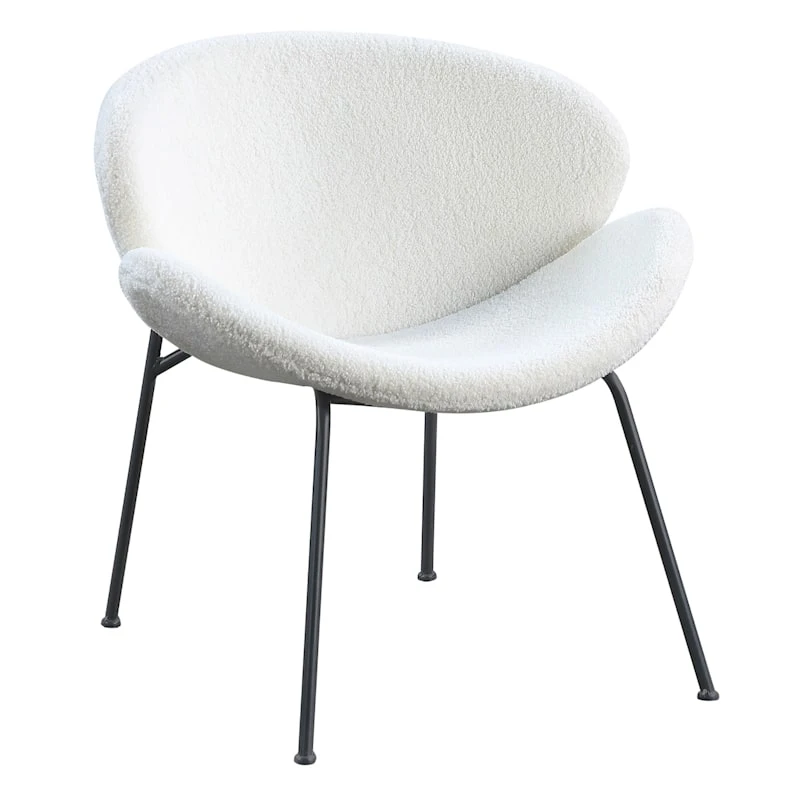 Jagger Accent Chair, White Sherpa 1 Jagger Accent Chair, White Sherpa