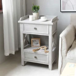 Jane X-Side Table With USB -Hot Sale Furniture Shop jane x side table with usb 7