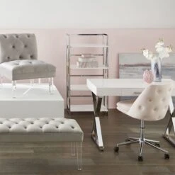 Laila Ali Astrid Chrome Bookshelf -Hot Sale Furniture Shop laila ali astrid chrome bookshelf 7