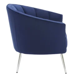 Laila Ali Avani Blue Velvet Accent Chair 11 Laila Ali Avani Blue Velvet Accent Chair -Hot Sale Furniture Shop laila ali avani blue velvet accent chair 2