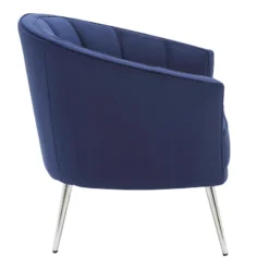 Laila Ali Avani Blue Velvet Accent Chair 12 Laila Ali Avani Blue Velvet Accent Chair -Hot Sale Furniture Shop laila ali avani blue velvet accent chair 3