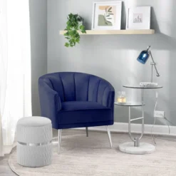 Laila Ali Avani Blue Velvet Accent Chair 17 Laila Ali Avani Blue Velvet Accent Chair -Hot Sale Furniture Shop laila ali avani blue velvet accent chair 8