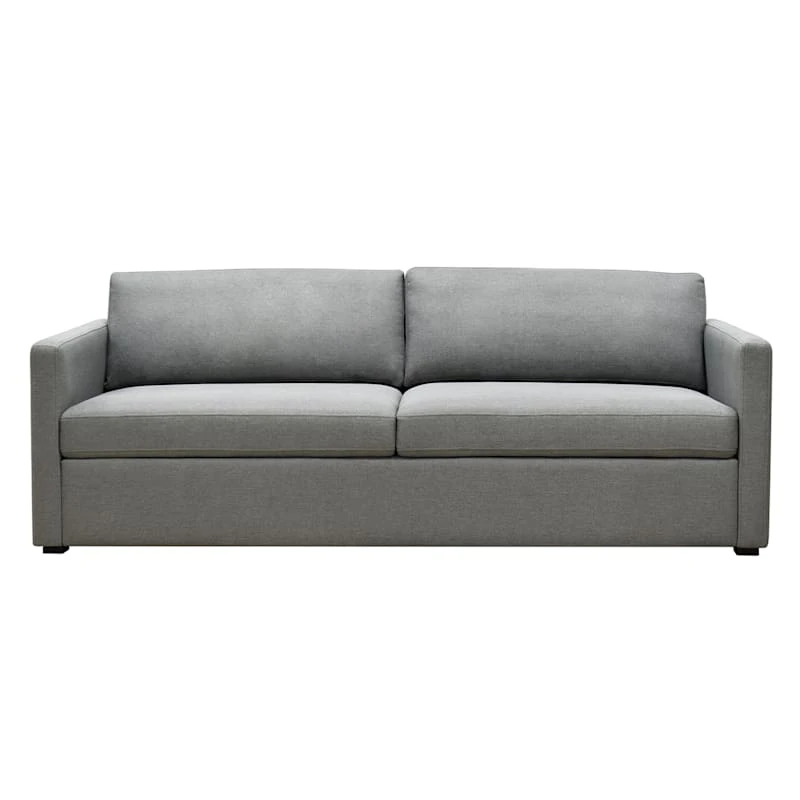 Laila Ali Harlowe Track Arm Sofa Grey 2 Laila Ali Harlowe Track Arm Sofa Grey - Image 2