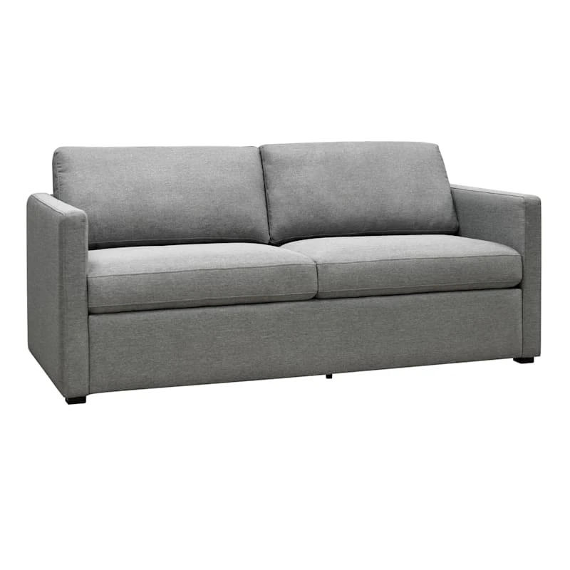 Laila Ali Harlowe Track Arm Sofa Grey 1 Laila Ali Harlowe Track Arm Sofa Grey