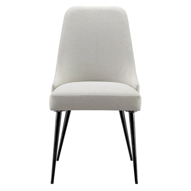 Mereen Ivory Upholstered Dining Chair 2 Mereen Ivory Upholstered Dining Chair - Image 2