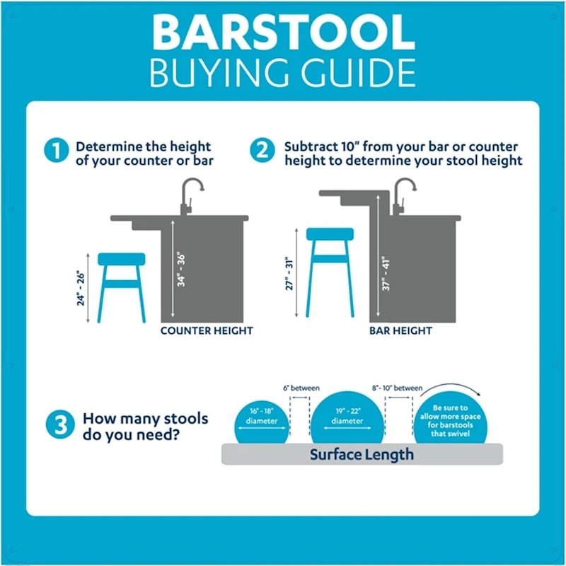 Mirage Grey Barstool, 29" 2 Mirage Grey Barstool, 29" - Image 2