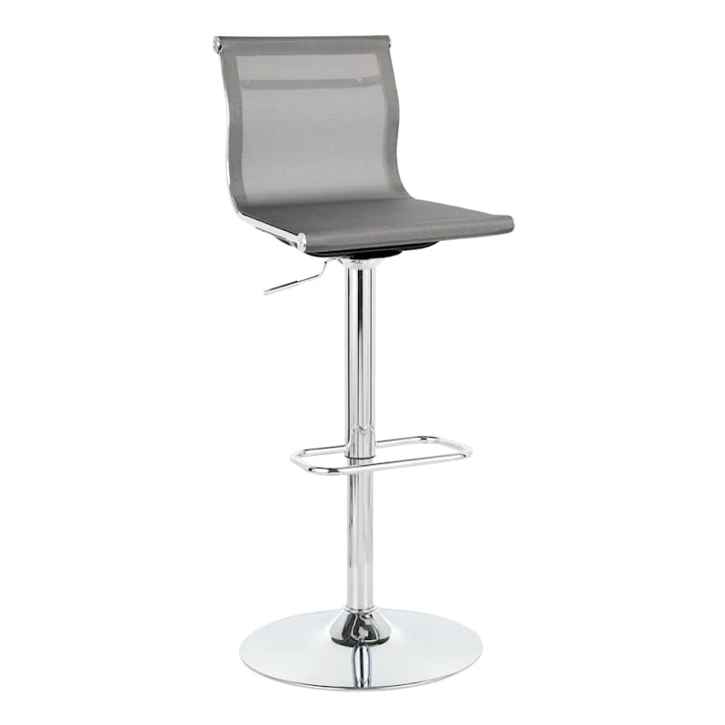 Mirage Grey Barstool, 29" 1 Mirage Grey Barstool, 29"