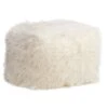 Mongolian Pouf, White