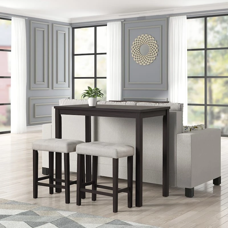 Oakley Pub Set, Black 9 Oakley Pub Set, Black - Image 9