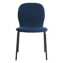 Preston Stackable Dining Chair, Navy Blue -Hot Sale Furniture Shop preston stackable dining chair navy blue 2