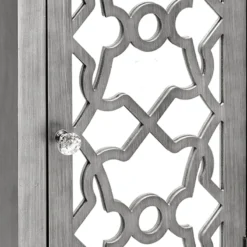 Providence 1-Door Mirrored Silver Cabinet 10 Providence 1-Door Mirrored Silver Cabinet -Hot Sale Furniture Shop providence 1 door mirrored silver cabinet 3