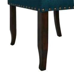 Providence Aahmad Winged Dining Chair, Azure 7 Providence Aahmad Winged Dining Chair, Azure -Hot Sale Furniture Shop providence aahmad winged dining chair azure 3
