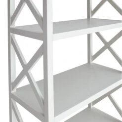 Providence Adelaide Bookshelf, White -Hot Sale Furniture Shop providence adelaide bookshelf white 2