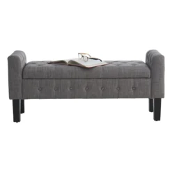 Providence Andy Storage Bench, Grey 6 Providence Andy Storage Bench, Grey -Hot Sale Furniture Shop providence andy storage bench grey 2