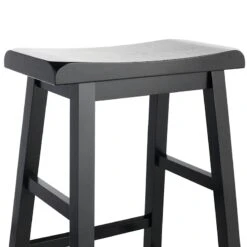 Providence Black Saddle Backless Barstool, 29" -Hot Sale Furniture Shop providence black saddle backless barstool 29 4