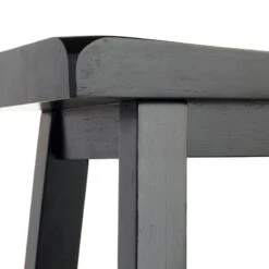 Providence Black Saddle Counter Stool, 24" -Hot Sale Furniture Shop providence black saddle counter stool 24 3