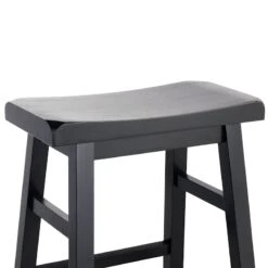 Providence Black Saddle Counter Stool, 24" -Hot Sale Furniture Shop providence black saddle counter stool 24 4