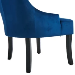 Providence Cassia Velvet Accent Chair, Navy Blue -Hot Sale Furniture Shop providence cassia velvet accent chair navy blue 4