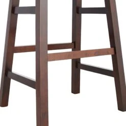 Providence Dark Oak Saddle Backless Barstool, 29" -Hot Sale Furniture Shop providence dark oak saddle backless barstool 29 3