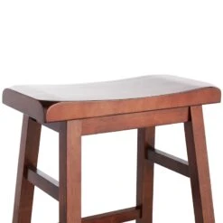 Providence Dark Oak Saddle Counter Stool, 24" 9 Providence Dark Oak Saddle Counter Stool, 24" -Hot Sale Furniture Shop providence dark oak saddle counter stool 24 4
