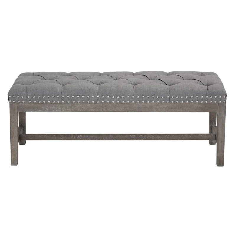 Providence Ferdinand Bench, Grey 2 Providence Ferdinand Bench, Grey - Image 2