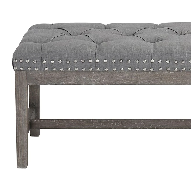 Providence Ferdinand Bench, Grey 3 Providence Ferdinand Bench, Grey - Image 3