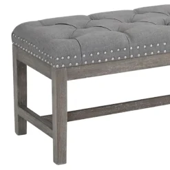 Providence Ferdinand Bench, Grey 7 Providence Ferdinand Bench, Grey -Hot Sale Furniture Shop providence ferdinand bench grey 3