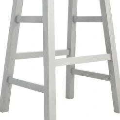 Providence Grey Saddle Backless Barstool, 29" -Hot Sale Furniture Shop providence grey saddle backless barstool 29 3