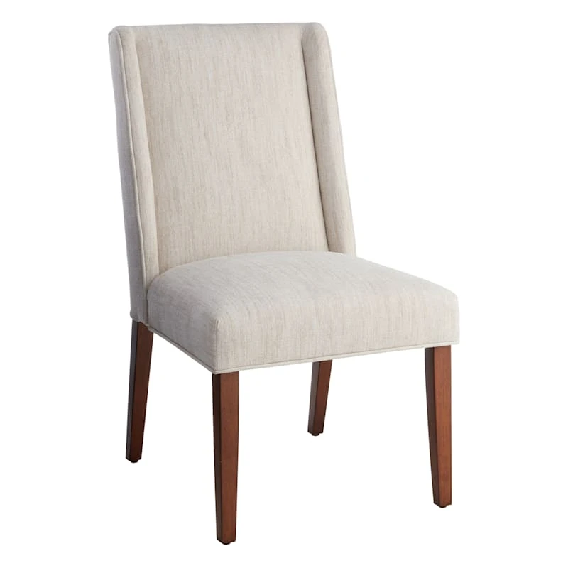 Providence Kessler Wingback Dining Chair, Natural 1 Providence Kessler Wingback Dining Chair, Natural