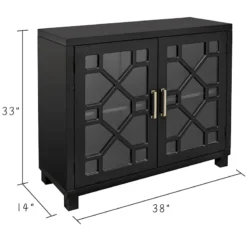 Providence Merrick Black Glass Pane Cabinet -Hot Sale Furniture Shop providence merrick black glass pane cabinet 4