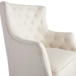 Providence Norfolk White Tufted Accent Chair 9 Providence Norfolk White Tufted Accent Chair -Hot Sale Furniture Shop providence norfolk white tufted accent chair 4