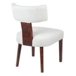 Providence Presley T-Back Dining Chair, White 5 Providence Presley T-Back Dining Chair, White -Hot Sale Furniture Shop providence presley t back dining chair white 2