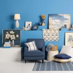 Providence Rogan Armchair, Navy -Hot Sale Furniture Shop providence rogan armchair navy 5