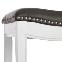 Providence Rylan Backless Barstool, White -Hot Sale Furniture Shop providence rylan backless barstool white 2