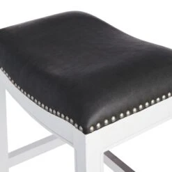 Providence Rylan Backless Counter Stool, White -Hot Sale Furniture Shop providence rylan backless counter stool white 2