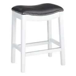 Providence Rylan Backless Counter Stool, White